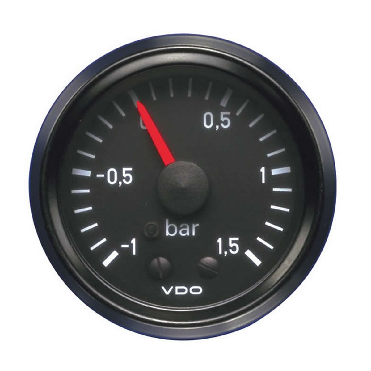 VDO Mechanical Turbo Charge Pressure Gauges -1 tot 1-5Bar 52mm
